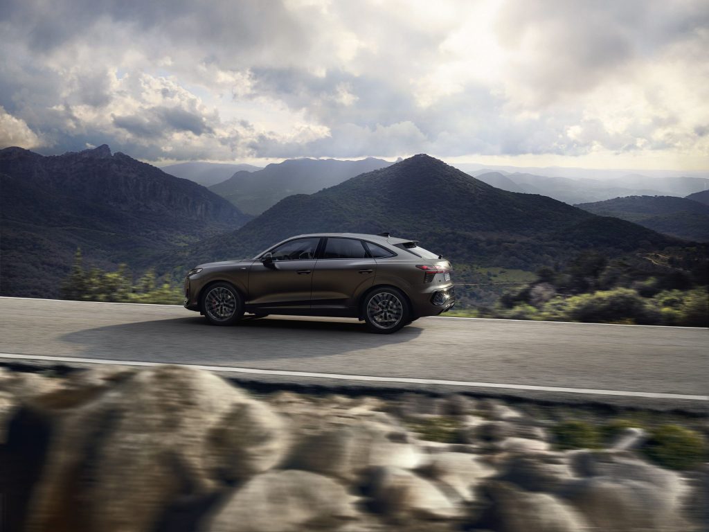 Audi Q3 Sportback, vista laterale