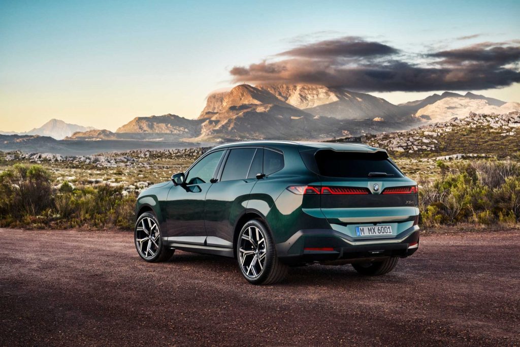 BMW X5 G65, vista 3/4 posteriore
