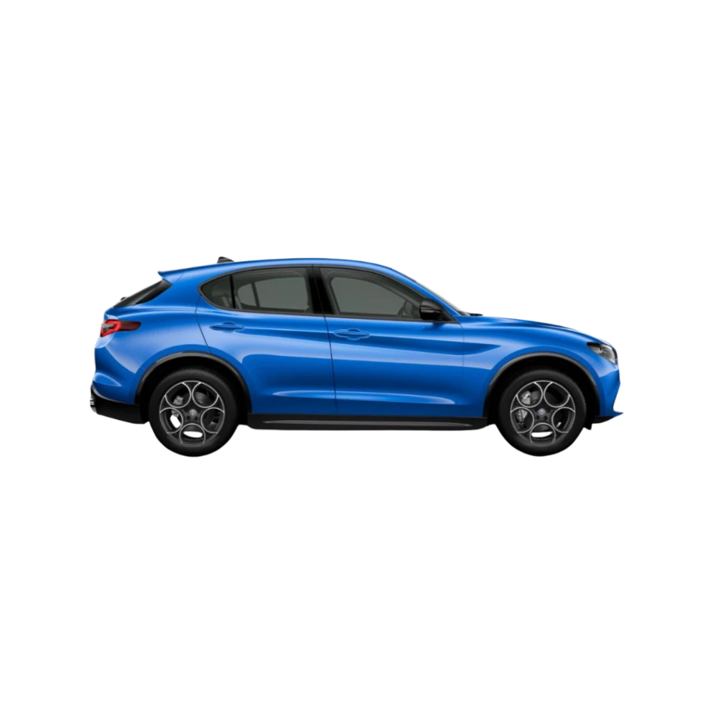 Alfa Romeo Stelvio, vista laterale