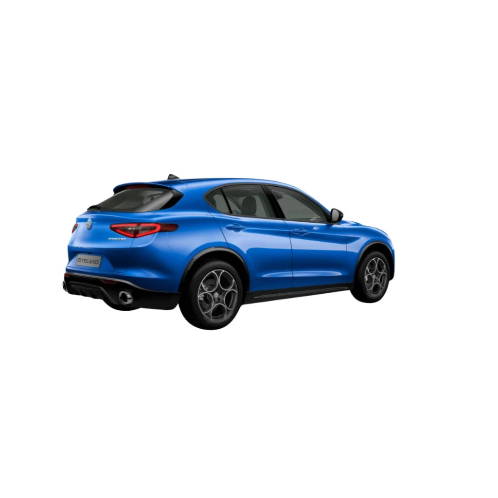 Alfa Romeo Stelvio, vista posteriore