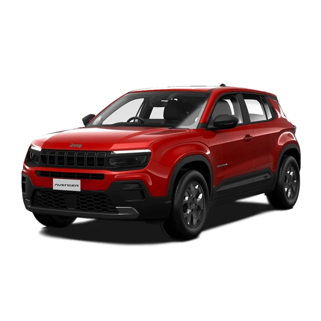 Jeep Avenger rossa