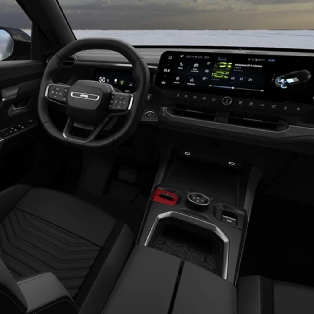 Jeep Compass, interni, plancia